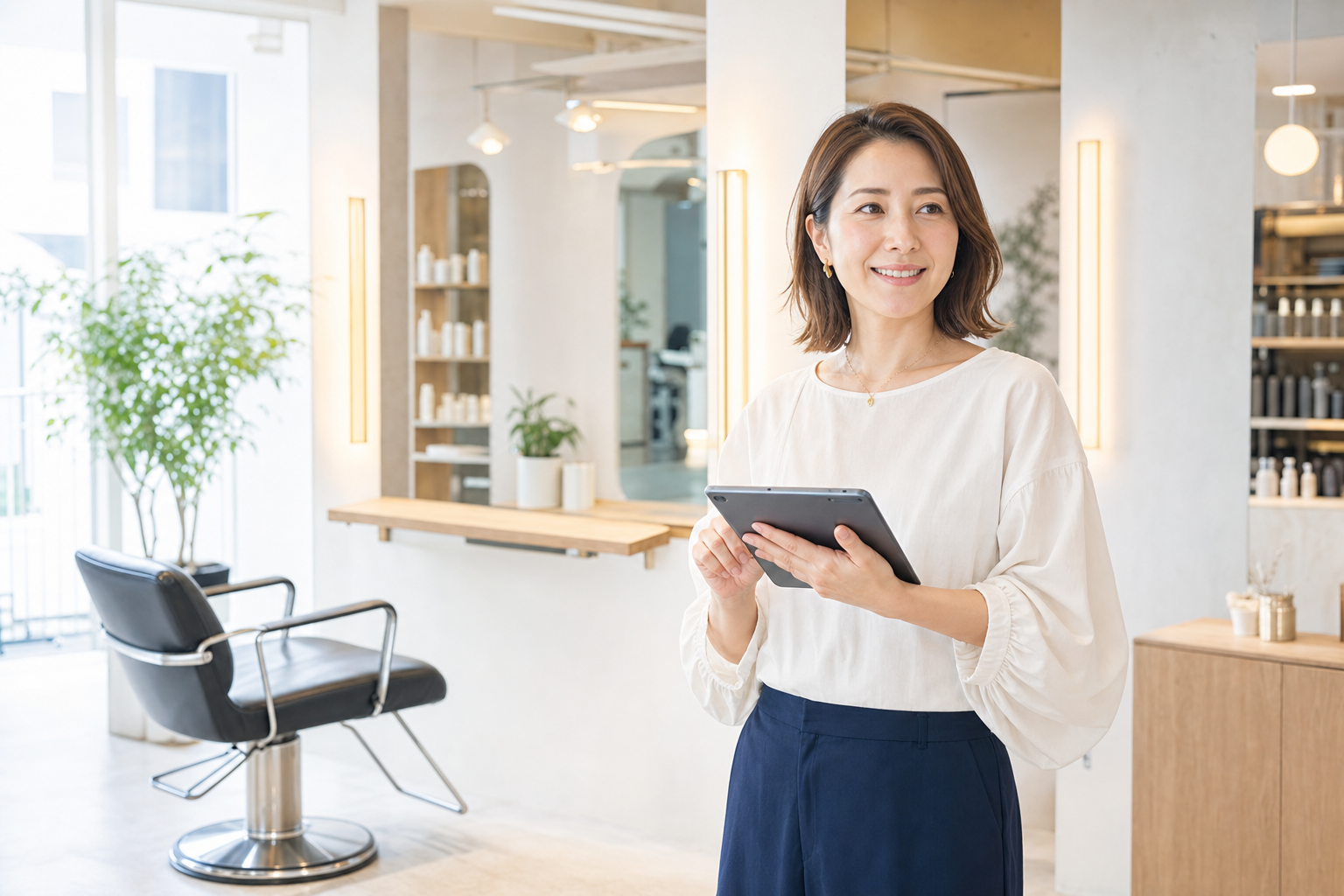 美容サロンオーナーの運用イメージ